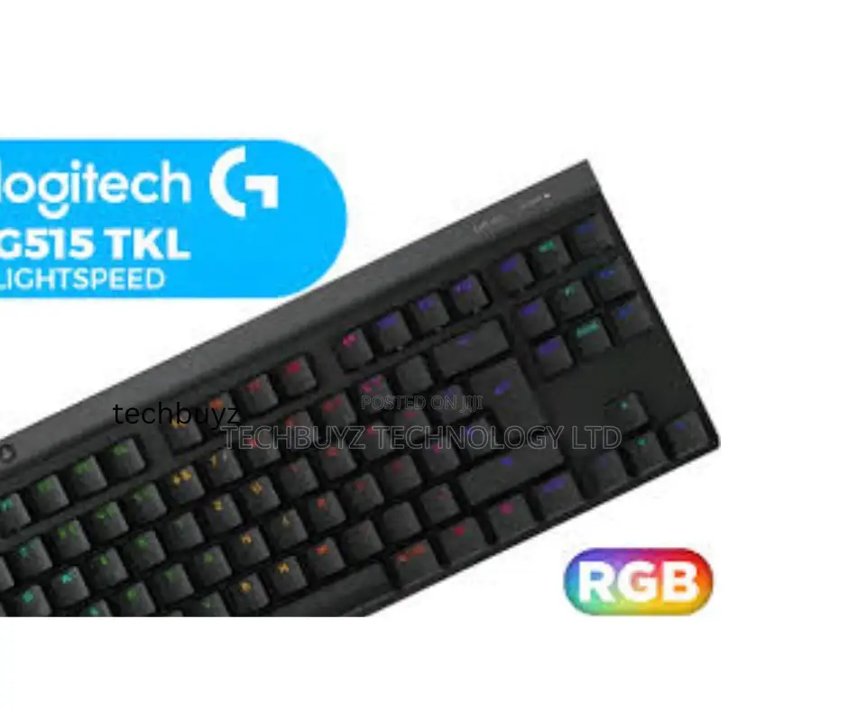 Logitech G515 Wired Gaming Keyboard Tkl, Lightsync RGB