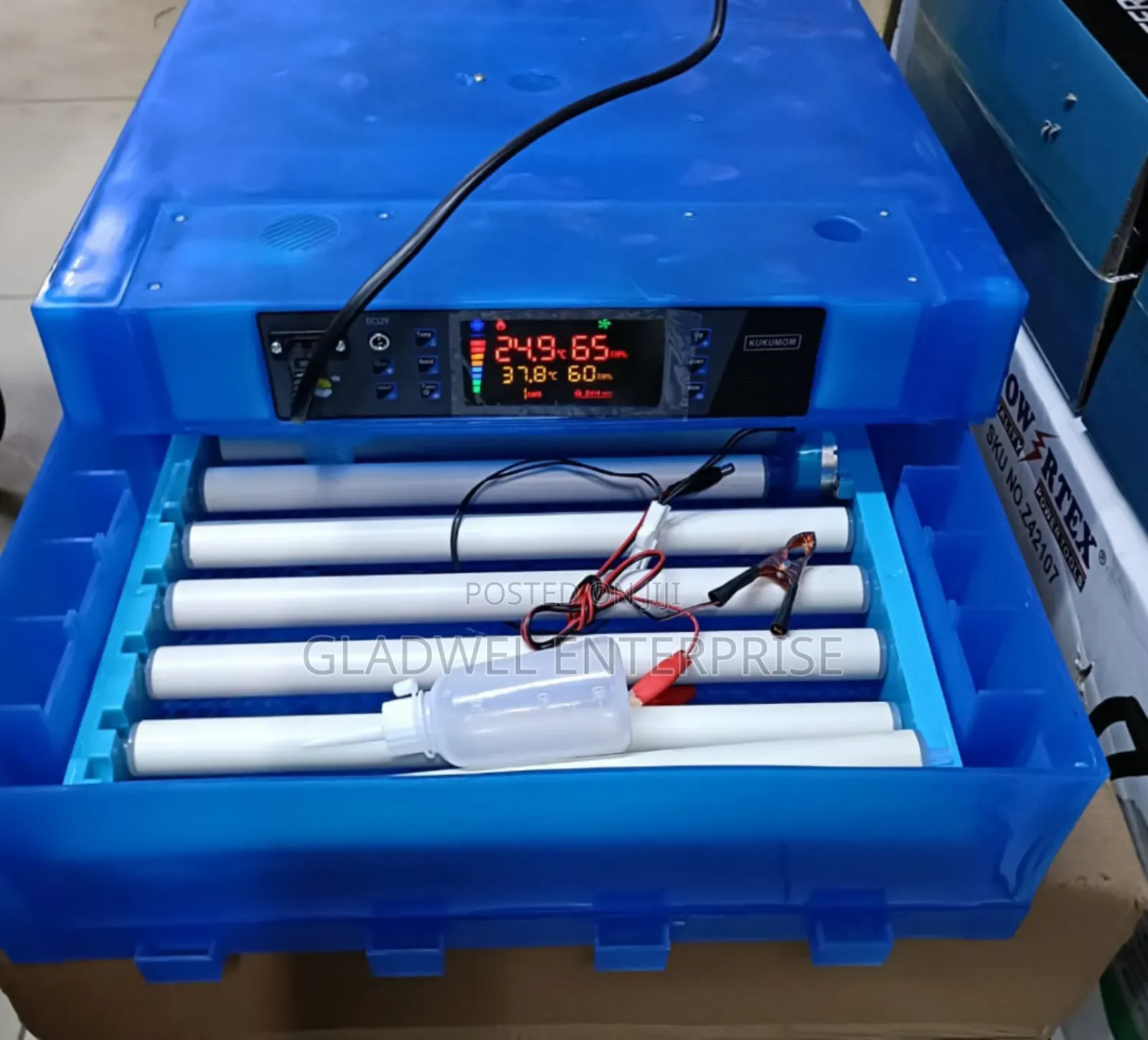 Best Quality 64eggs Automatic Incubator Ac Dc Power
