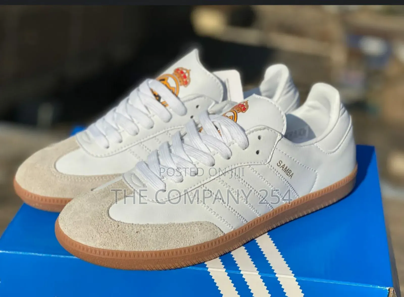 Quality Leather Rubber Sole Adidas Samba Sneakers Shoes