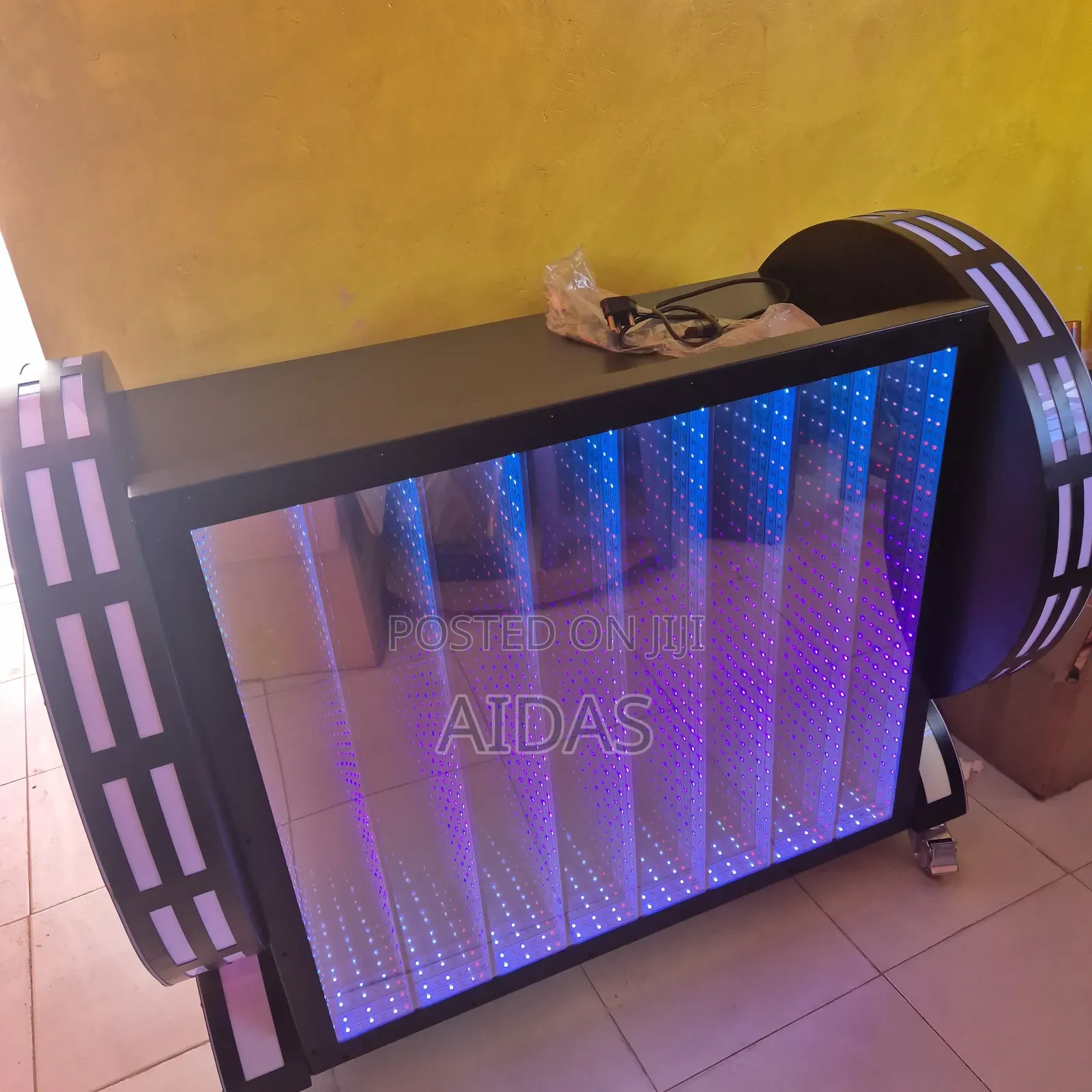 Dj Booth Indoor Club Events Booth Charming Led With Lights