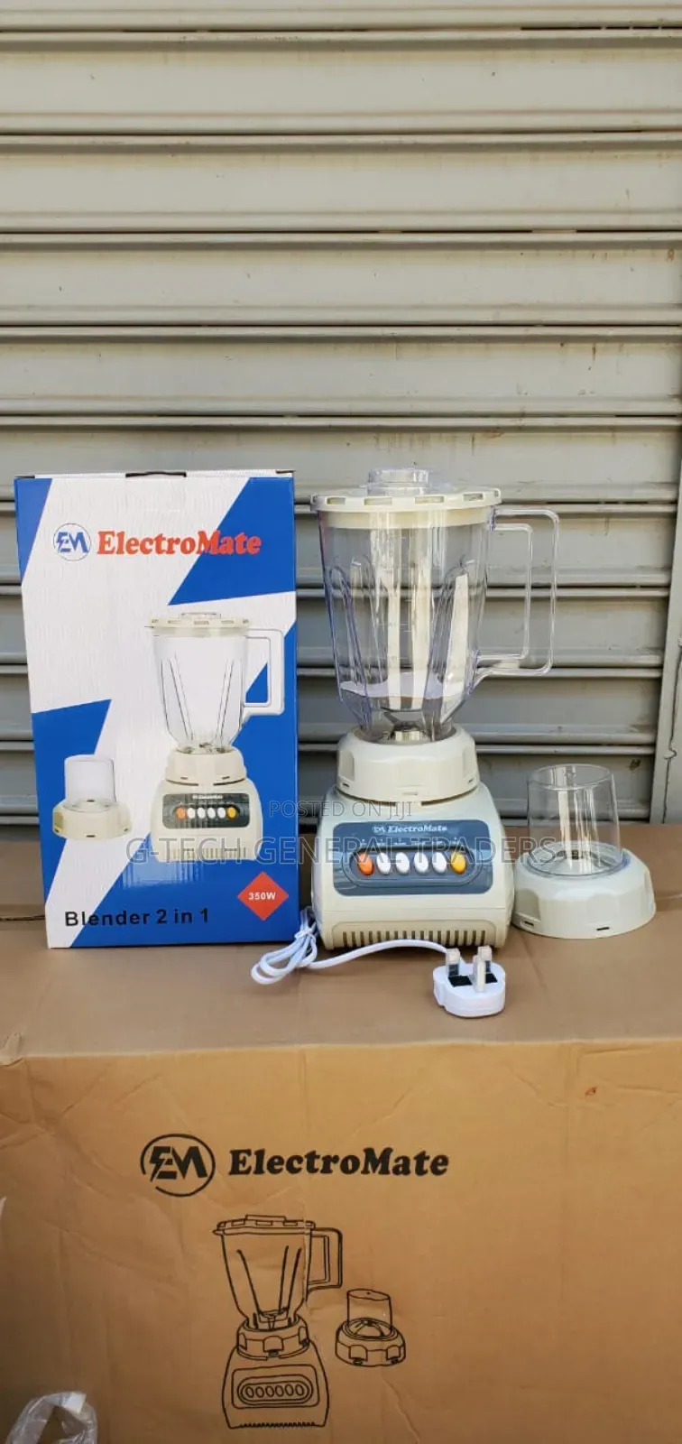 Electromate 2in1 Blender and Grinder