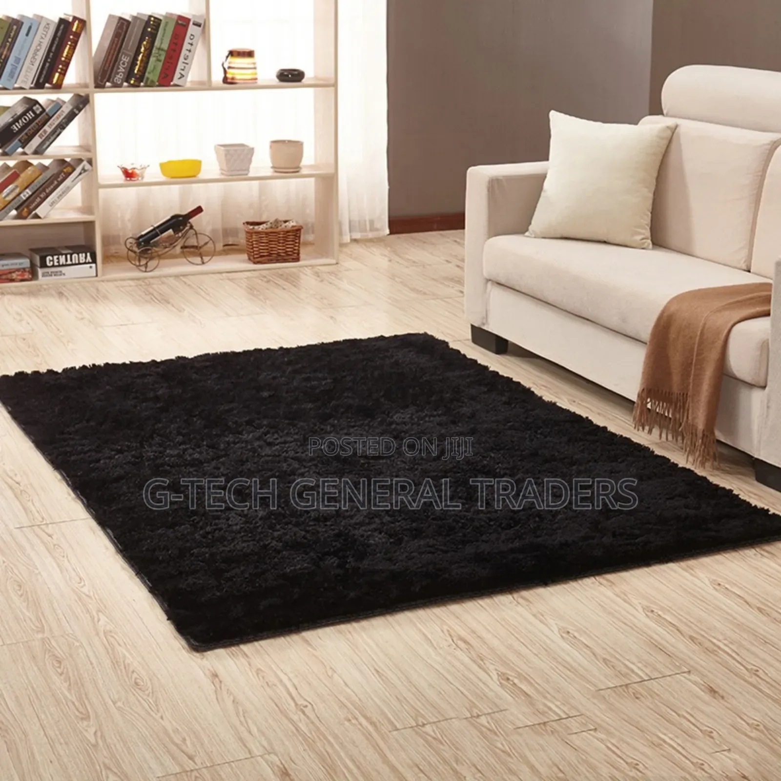 Luxurious Multicolored 7*10 Fluffy Carpet