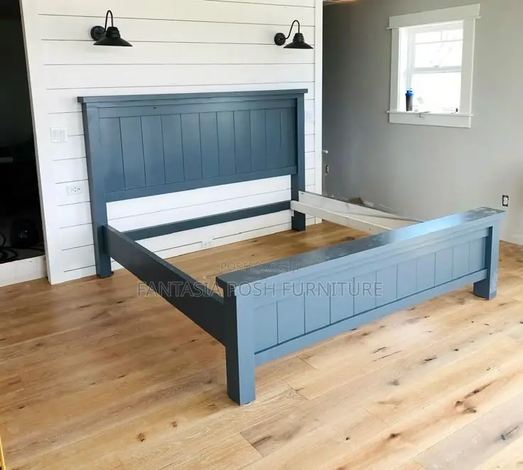 5x6 Modern Coastal Grey Bed - Free Delivery