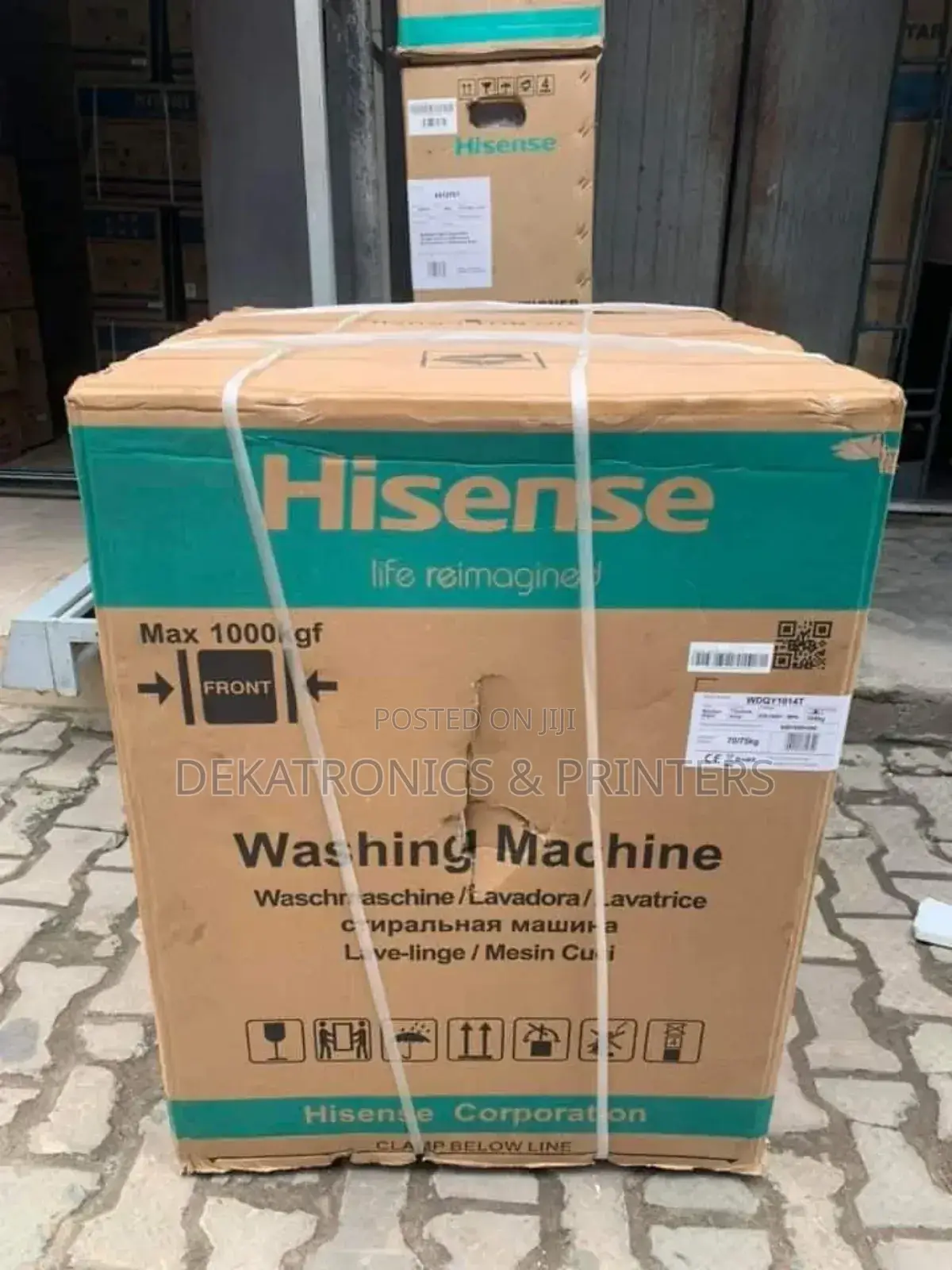 Hisense Wash Dry 10.5kg/6kg Wd3q1043bt Washing Machin