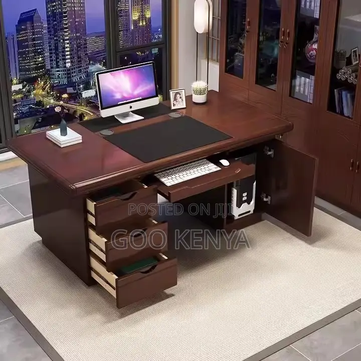 Office Desk ; Single Desktop Computer Desk With Drawer