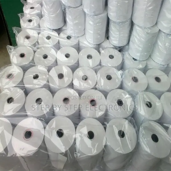 High Quality 80mm by 80mm by 13mm Thermal Rolls Papers