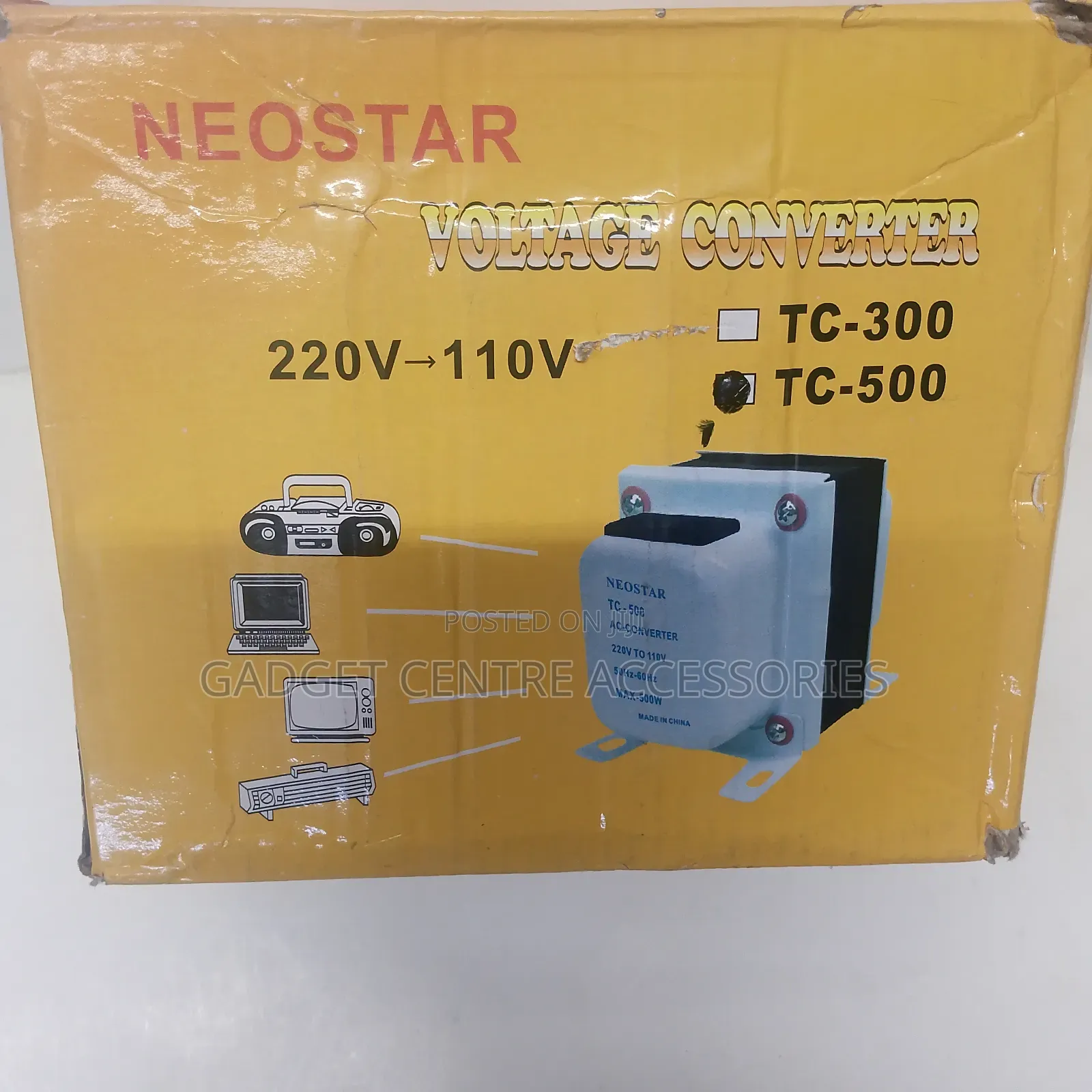 Tc-500w Stepdown Voltage Converter