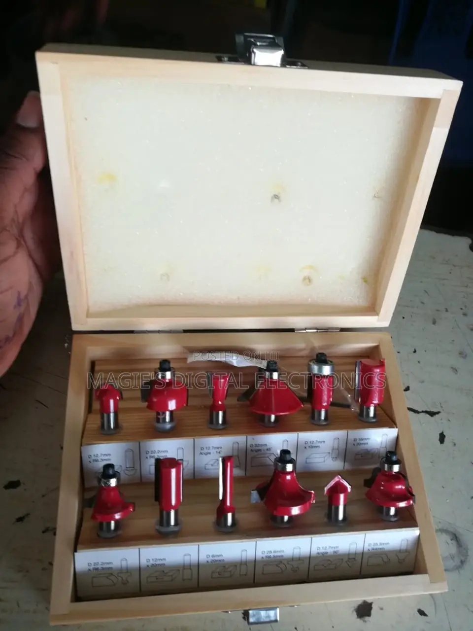 Most Reliable 12pcs Router Bit Set