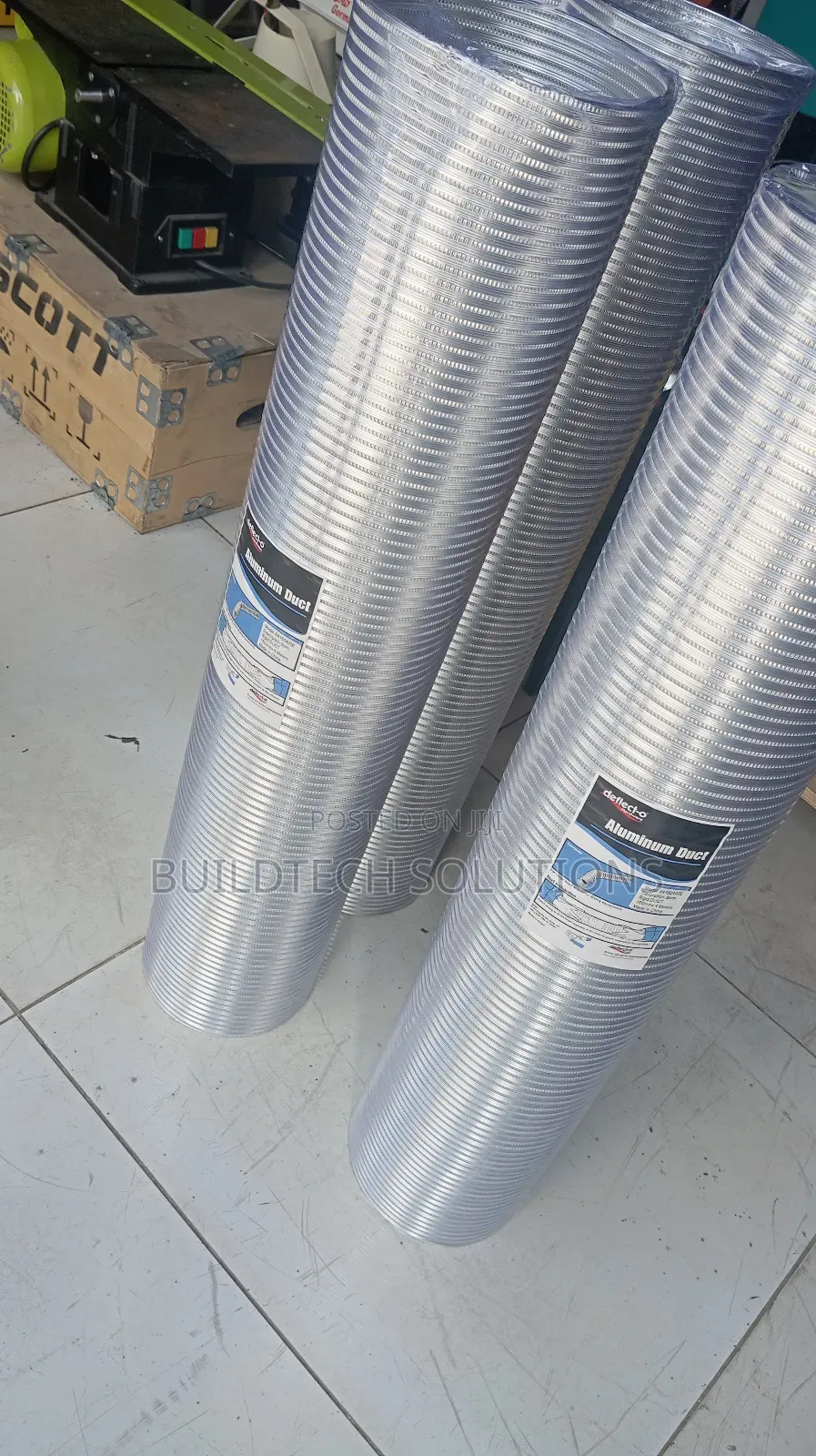 6" Aluminium Duct .Heavy Duty