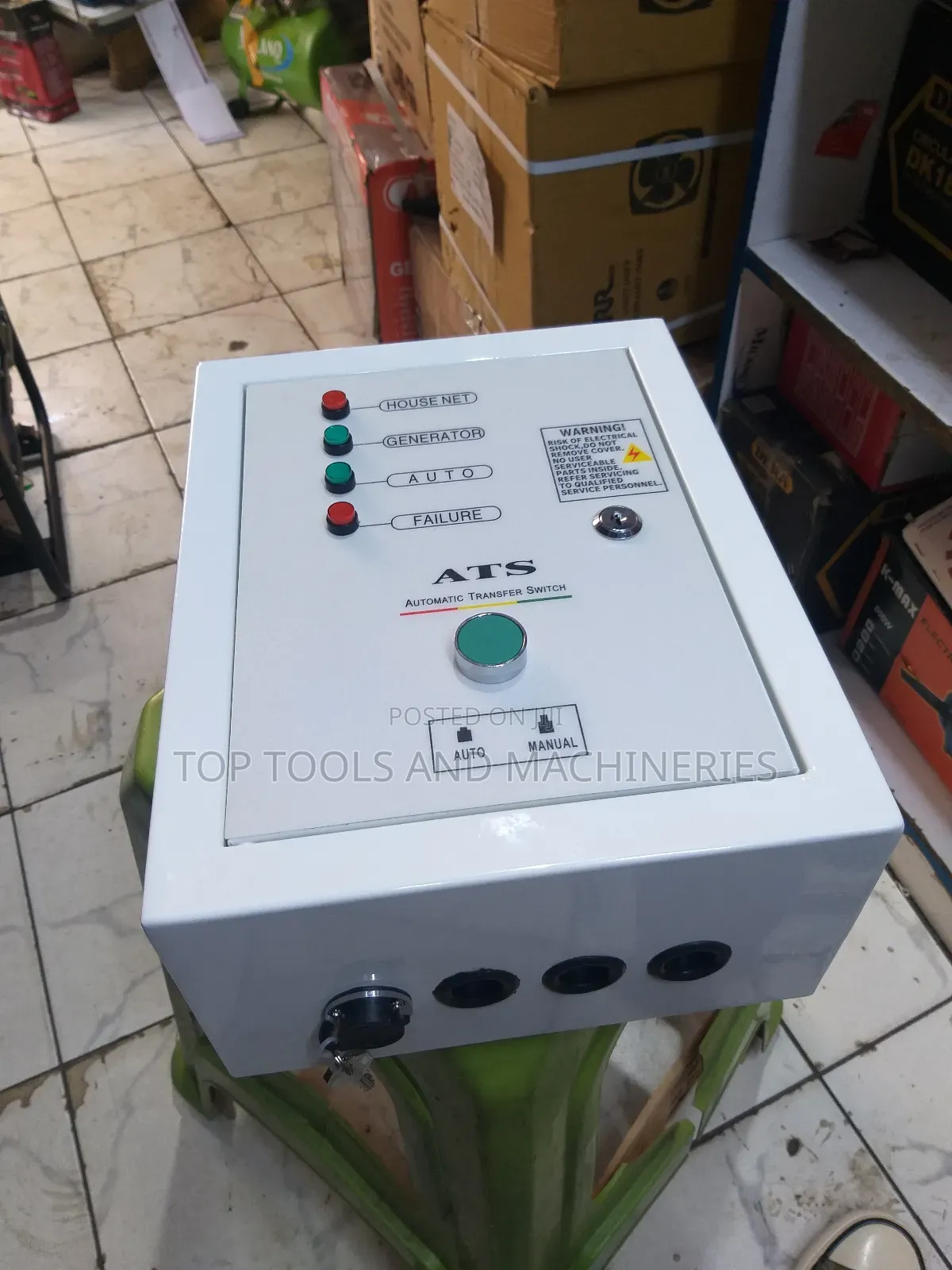 Brand New Dual Phase A.T.S for Diesel Powered Generators