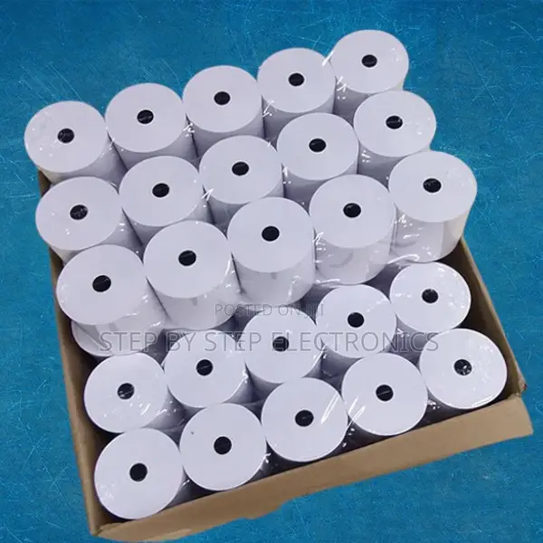 Inexpensive 50 PCS/Rolls 80mm by 80mm Pos Thermal Paper Roll