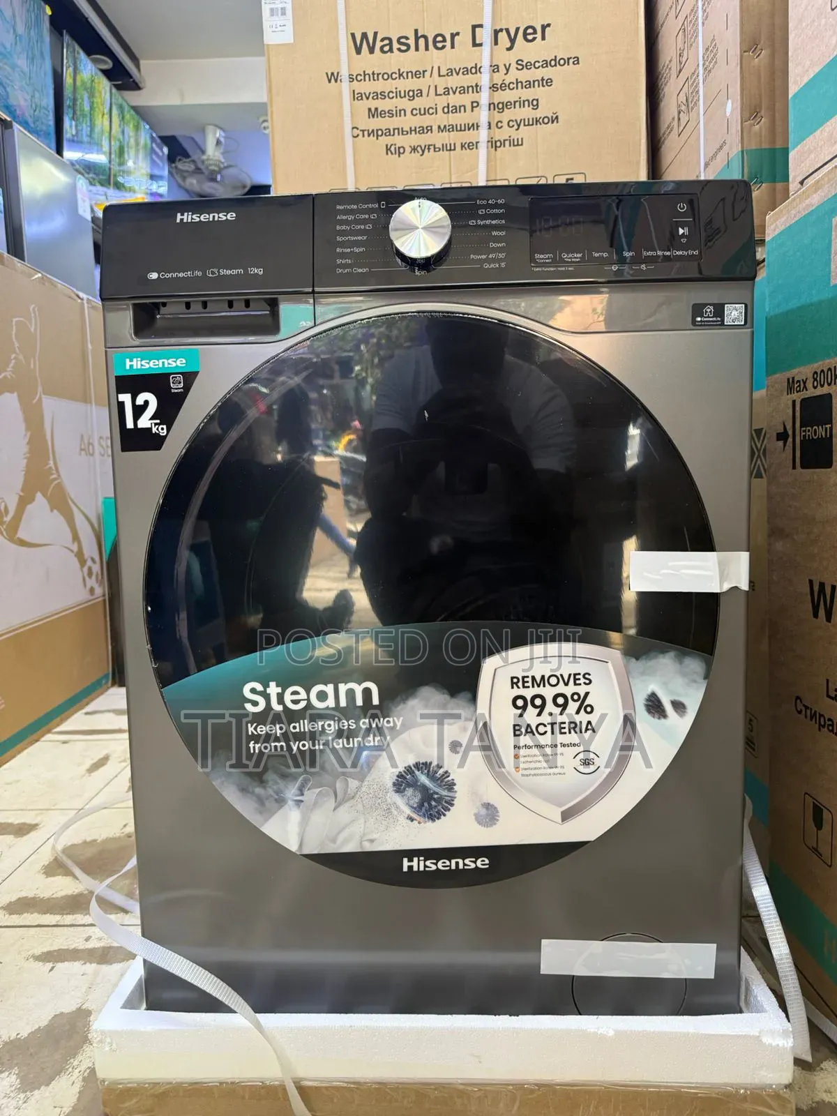 Hisense 12kg Front Load Washing Machine Wf3q1242bt