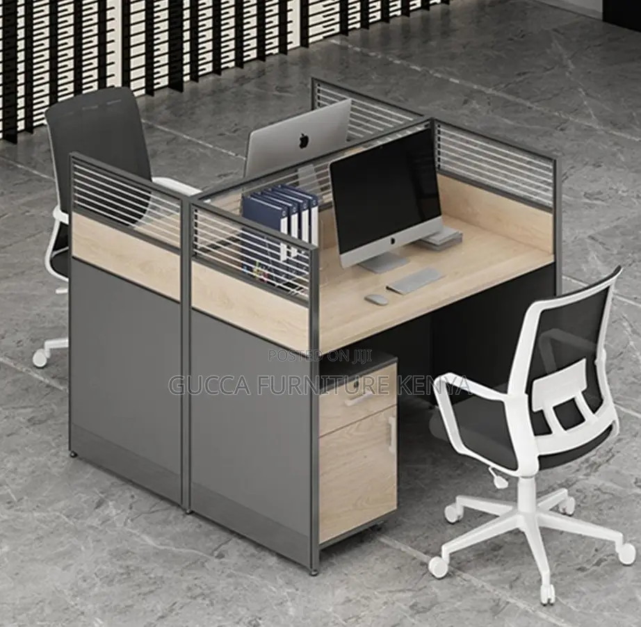 Workstation:Office Modular Workstation Table for 2-People