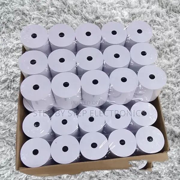 High Brightness 80×80mm Pos Thermal Paper Rolls Rolls 50 PCS