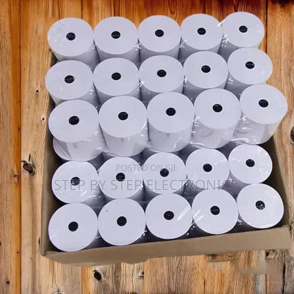 Top Quality 80×80mm Pos Thermal Paper Rolls Rolls 50 PCS