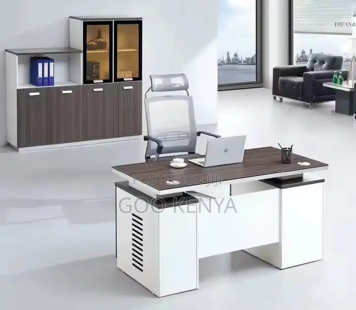 Office Desk ; 1.4meters Popular Office Desk With Drawers