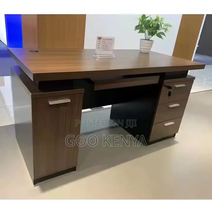 Office Desk ; 1.4meters Popular Office Desk With Drawers