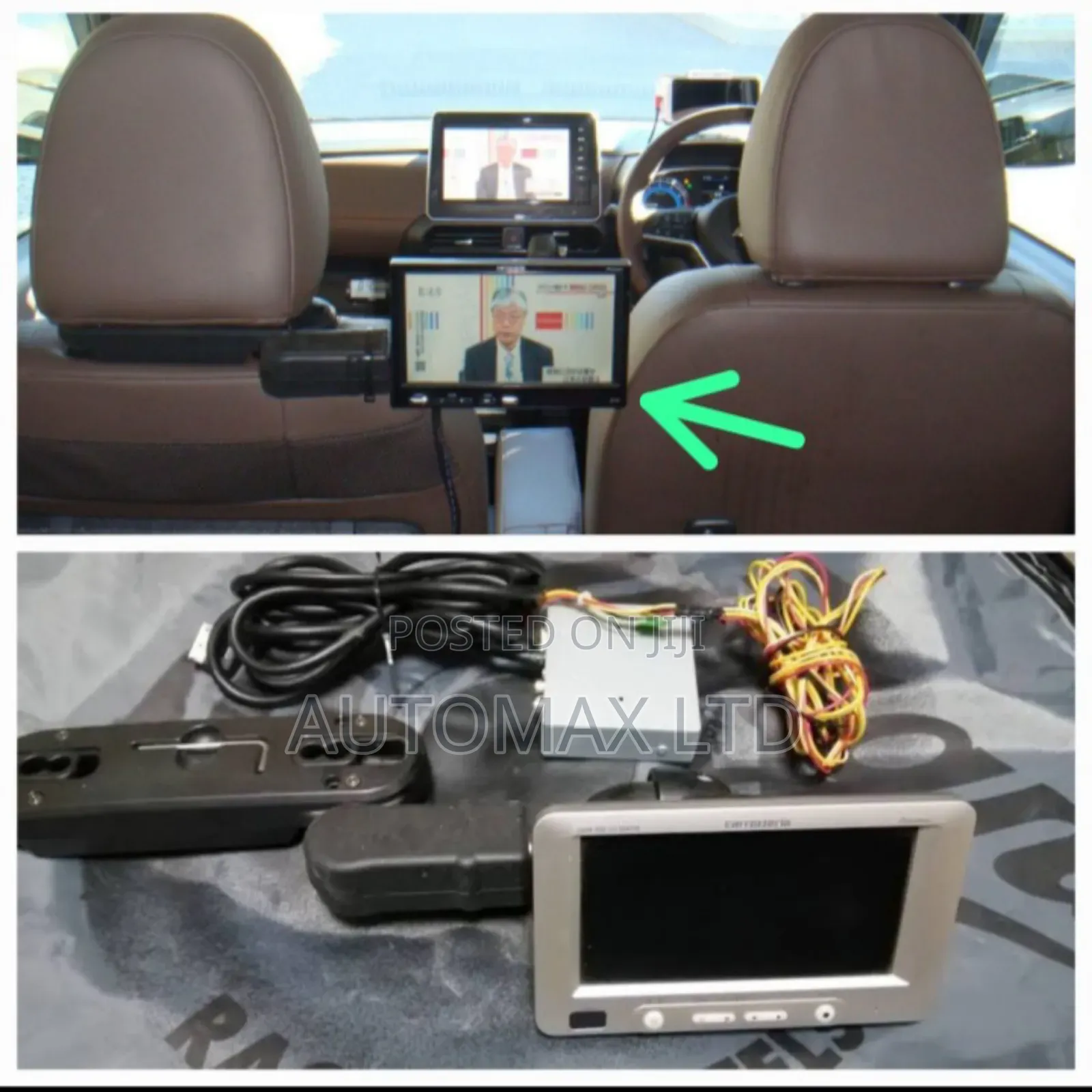 Pioneer Rear Foldable Screen (Ex-Japan) for Toyota,Subaru,Vw