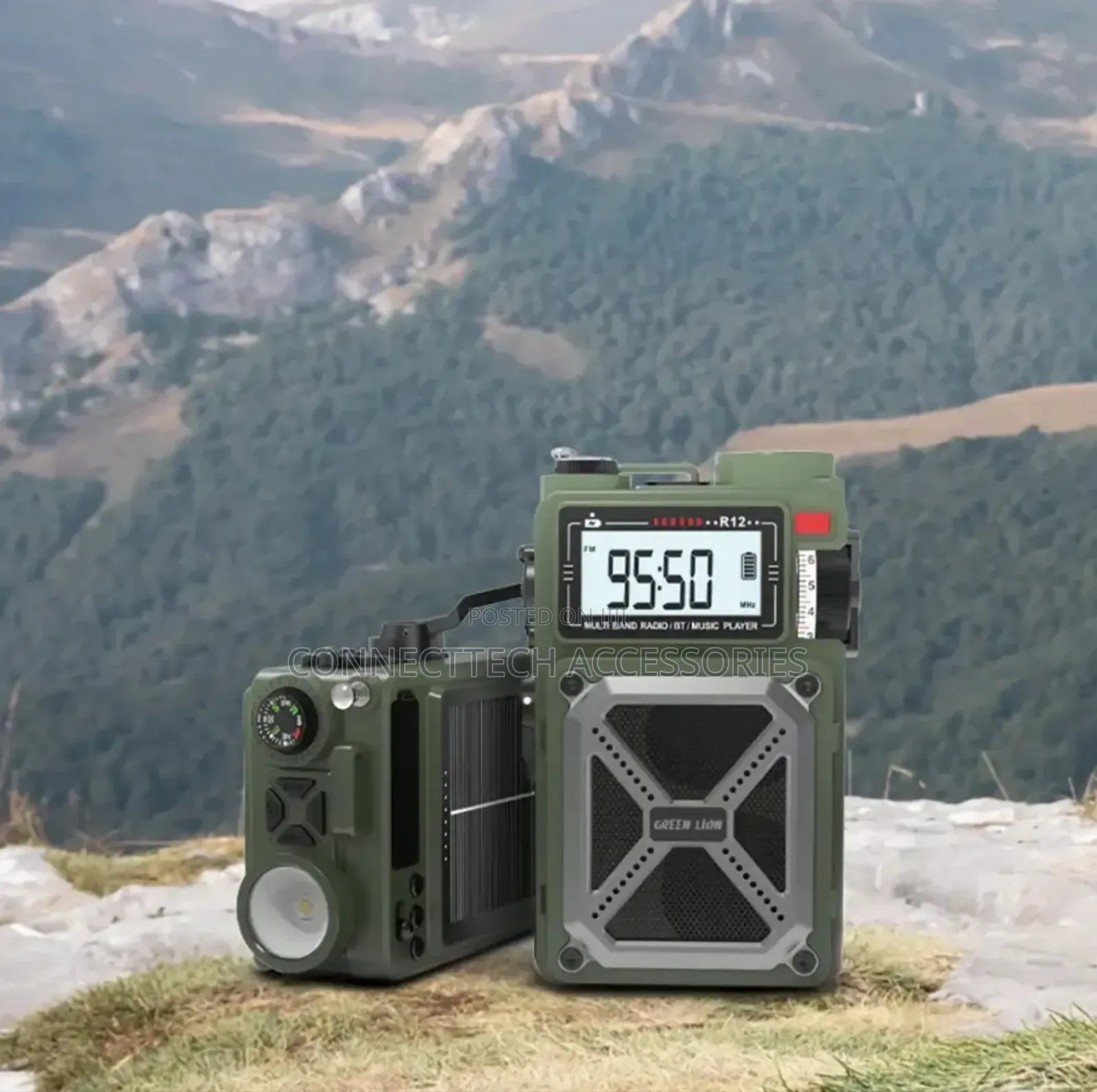 Green Lion Vintage Solar Pro Radio