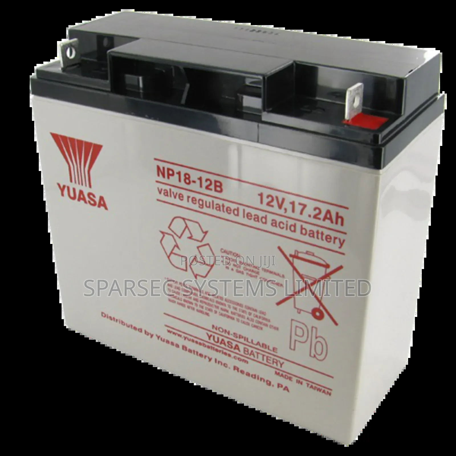 Yuasa 12v 17ah Sealed Lead Acid Battery