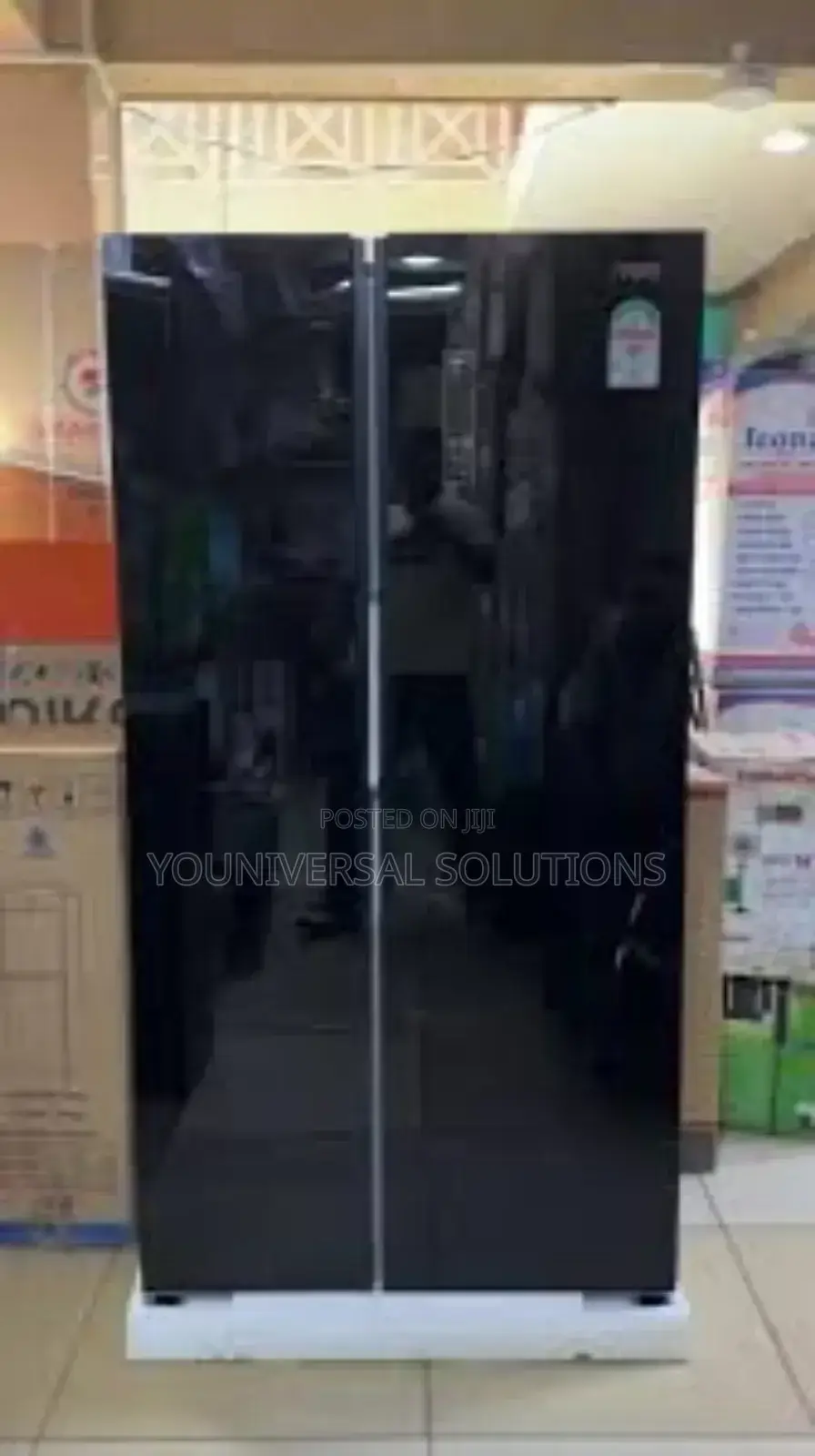 Von Side by Side Fridge 429litres Varz-20nhk
