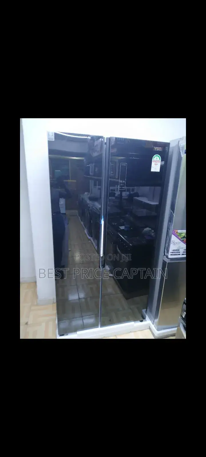 Von Side by Side Fridge 429litres Varz-20nhk