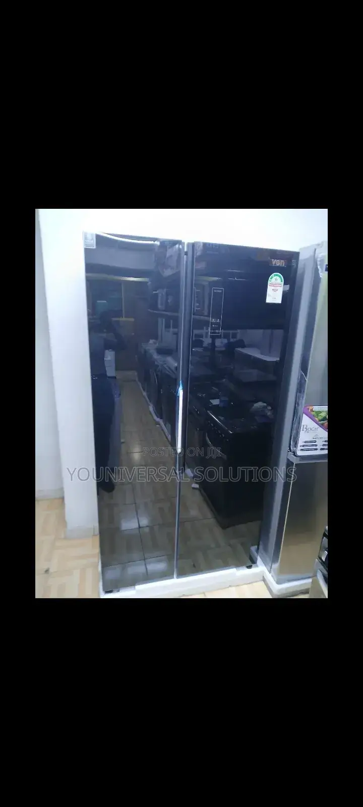 Von Side by Side Fridge 429litres Varz-20nhk