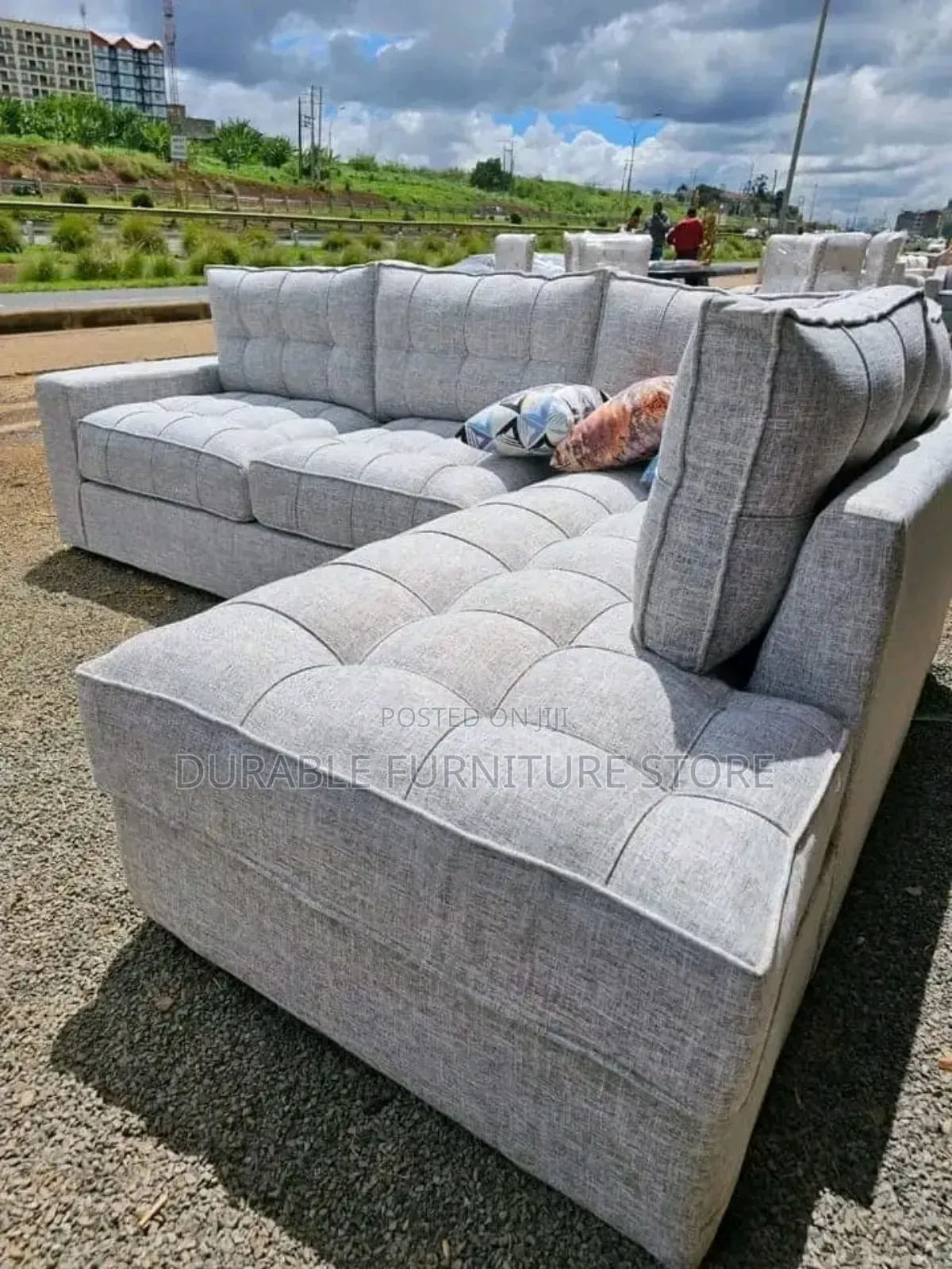 6 Seater Coner Seat