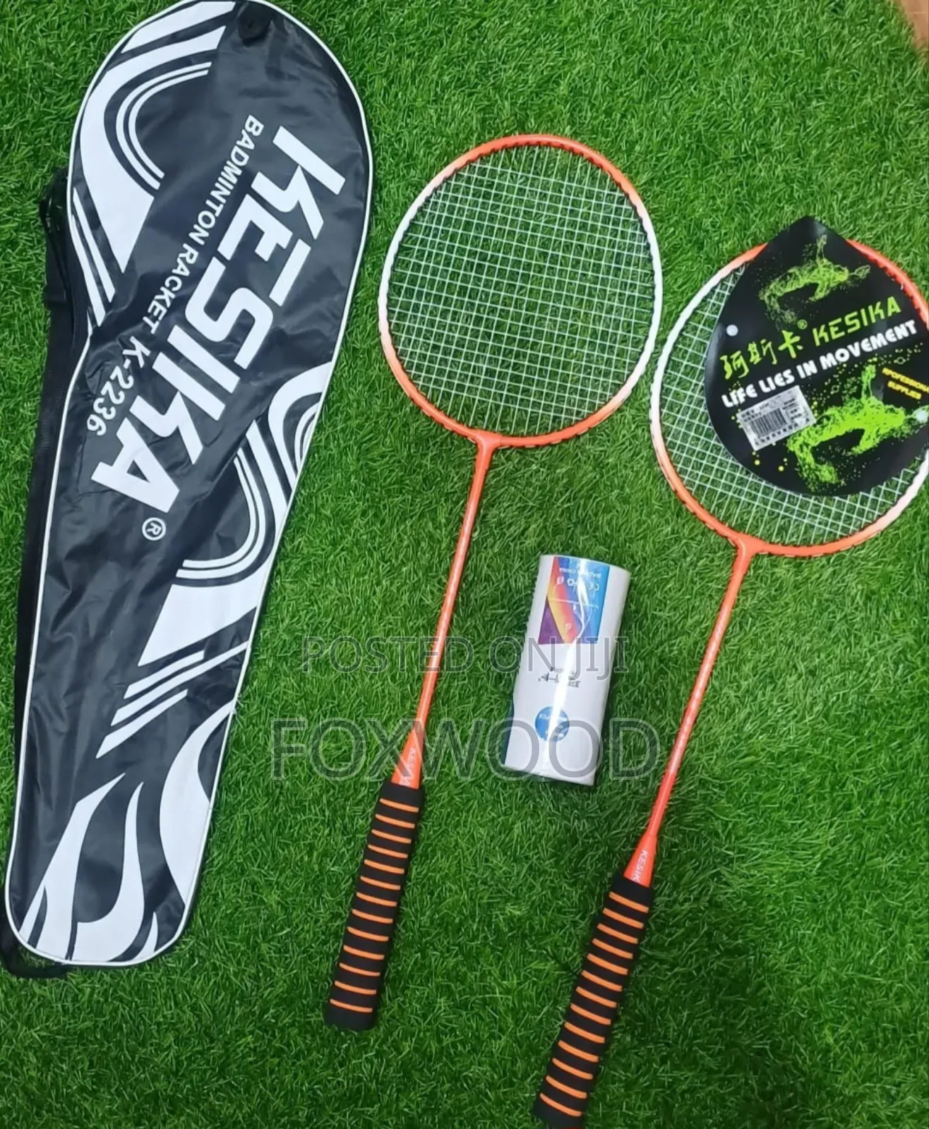 *Badminton  Racket (2cork?