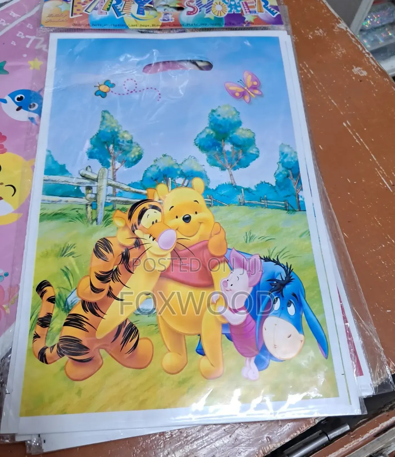 Birthday Party Gifts Snack Bag, Cartoon Themed 10pcs