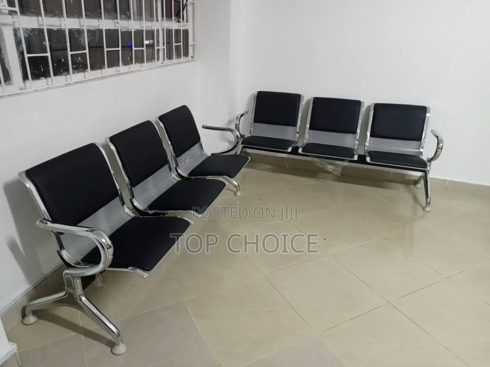 Black Waiting Chairs