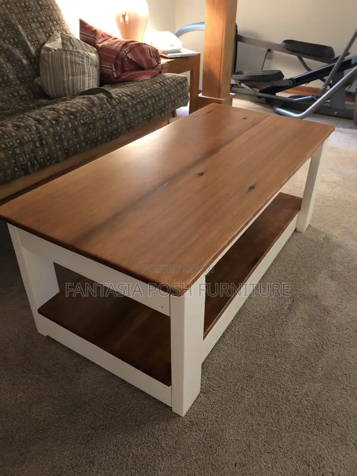 Classic Two-Tone Coffee Table
