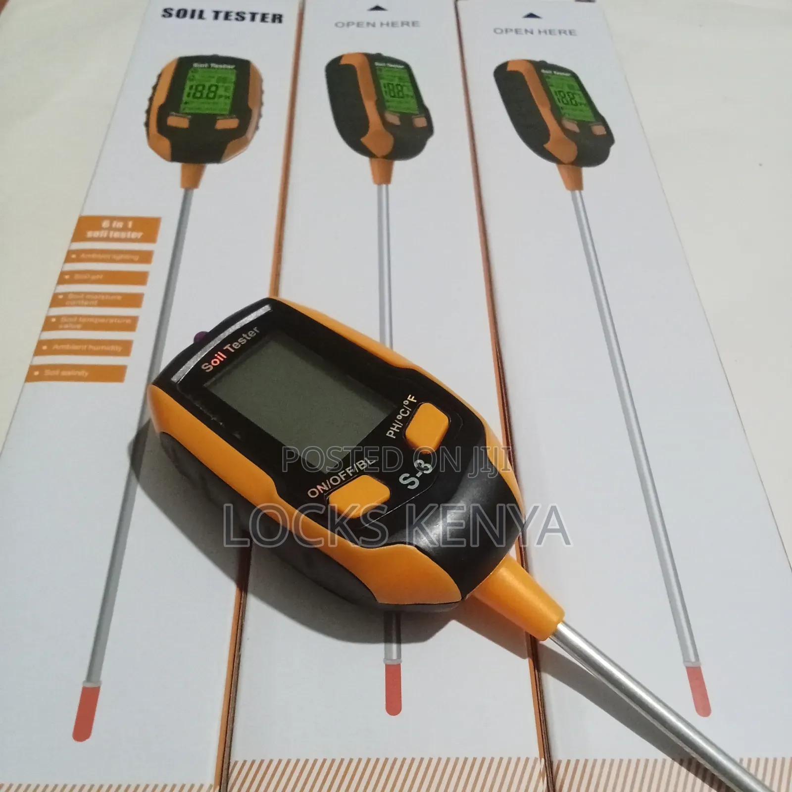 6 in 1 Moisture Measuring Soil Meter