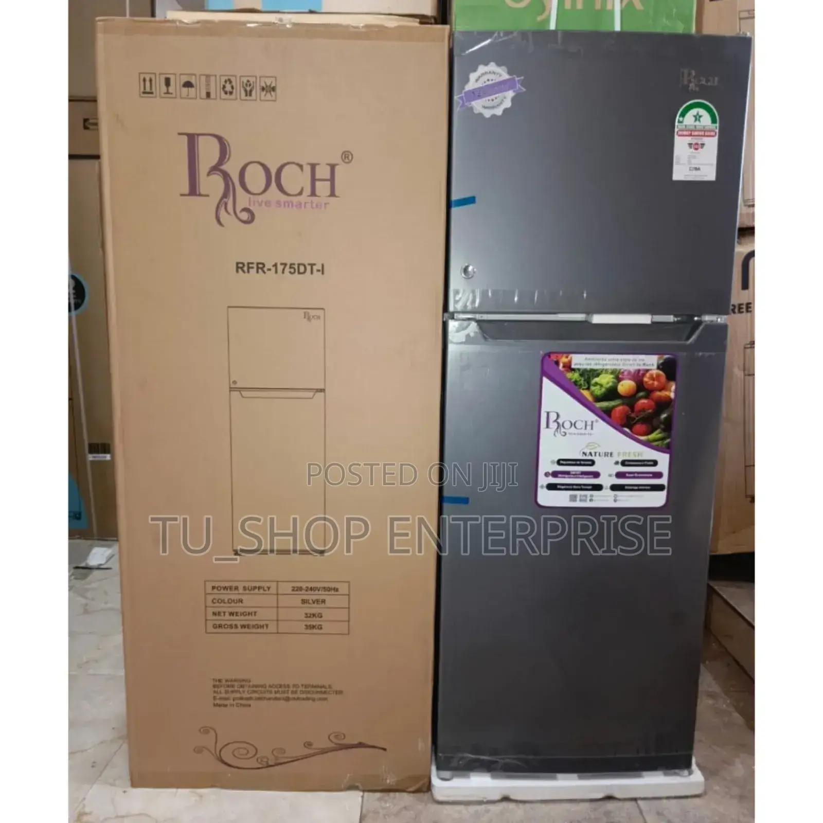 Refrigerator!!Refrigerator! Roch RFR-210-Dt-I Double Doo