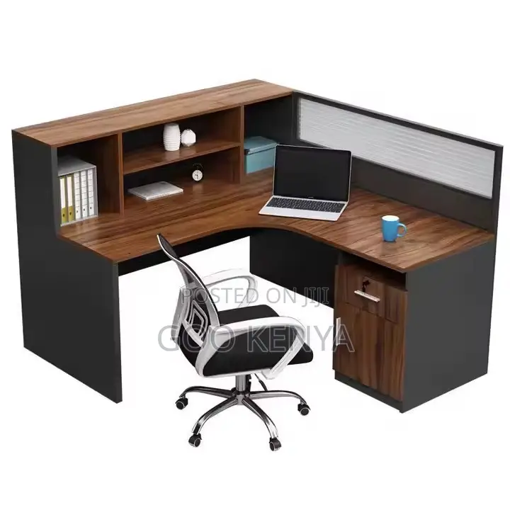 Office Desk ; 4-Way Modular Cubical Modern Workstation