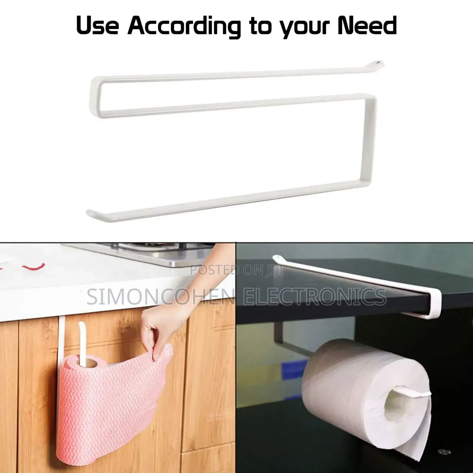 Under Shelf Paper Kitchen Towel Holder