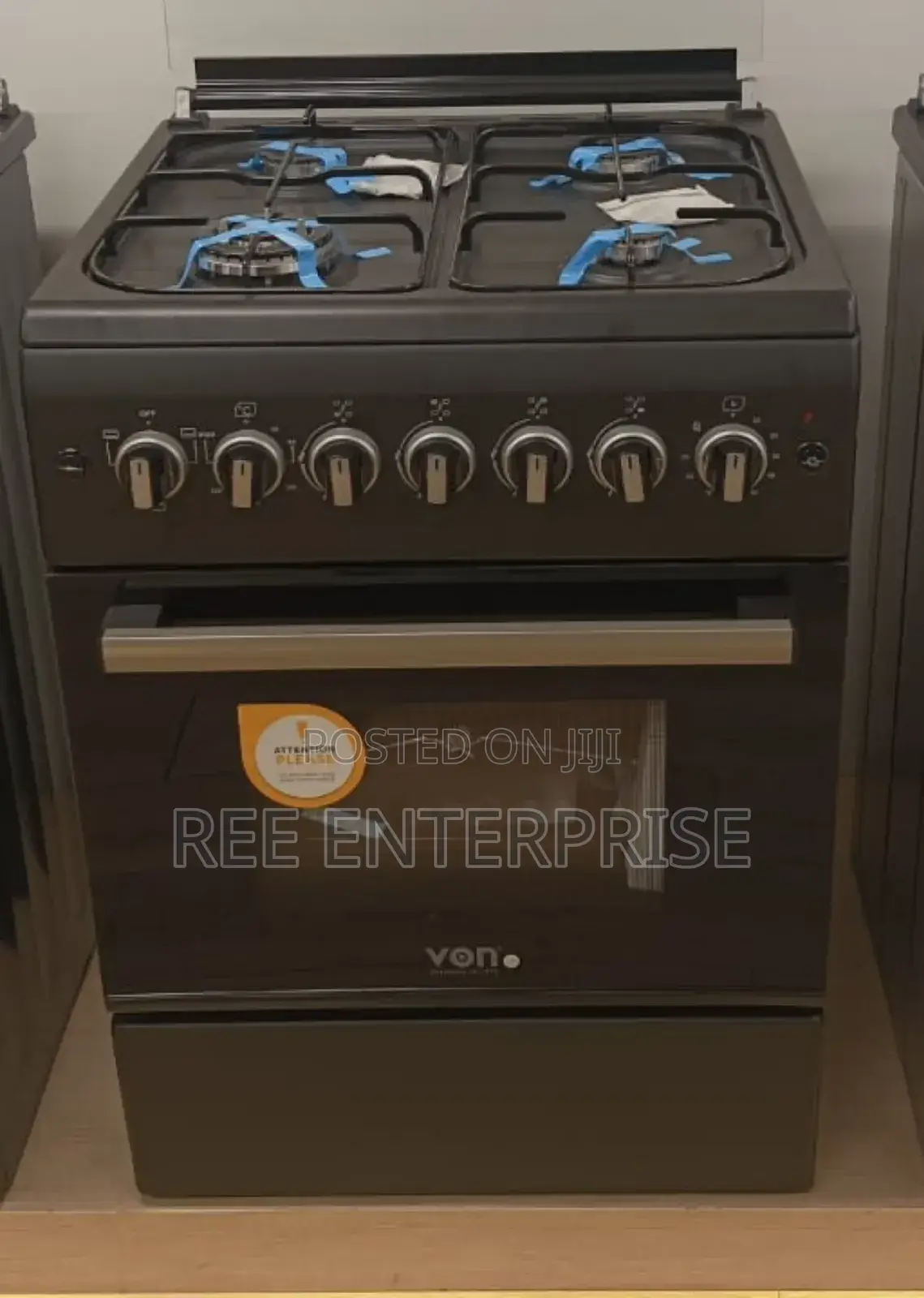 Latest Von 58*58 Full Gas With Electric Oven & Wok Burner