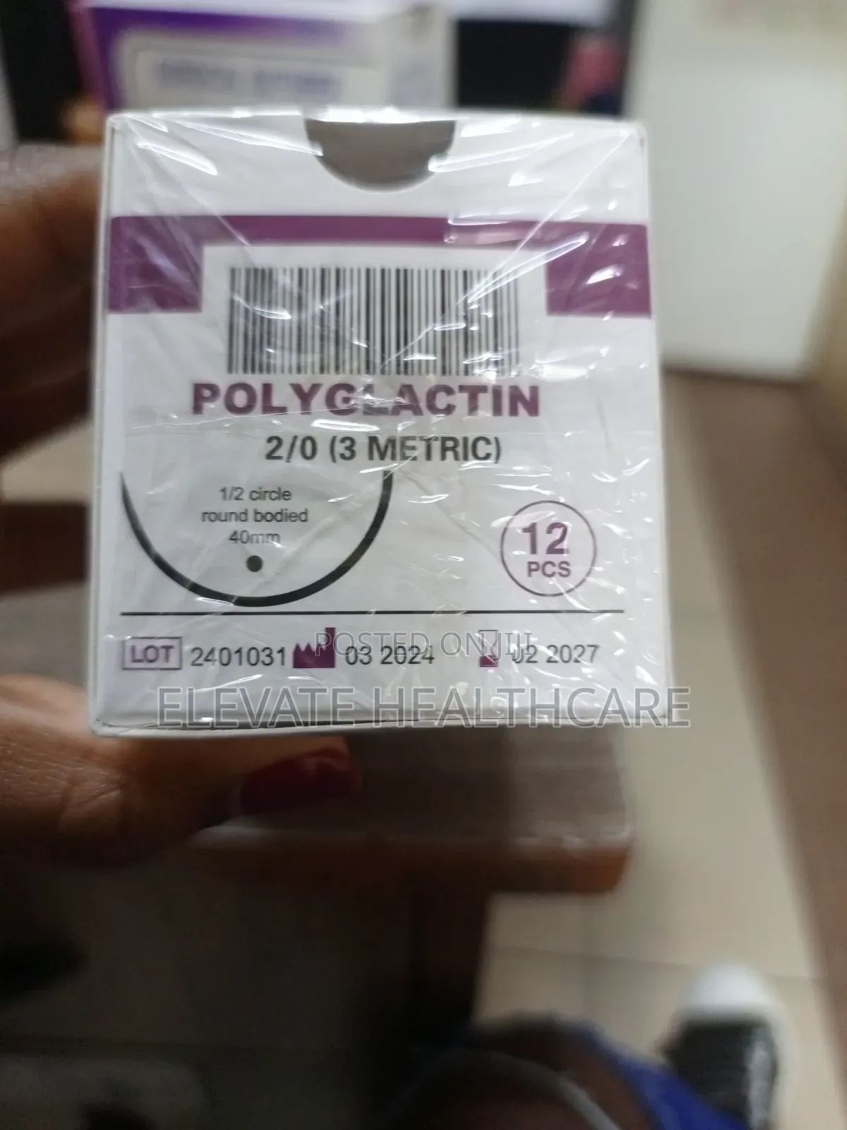 Vicryl 2/0 Round Body
