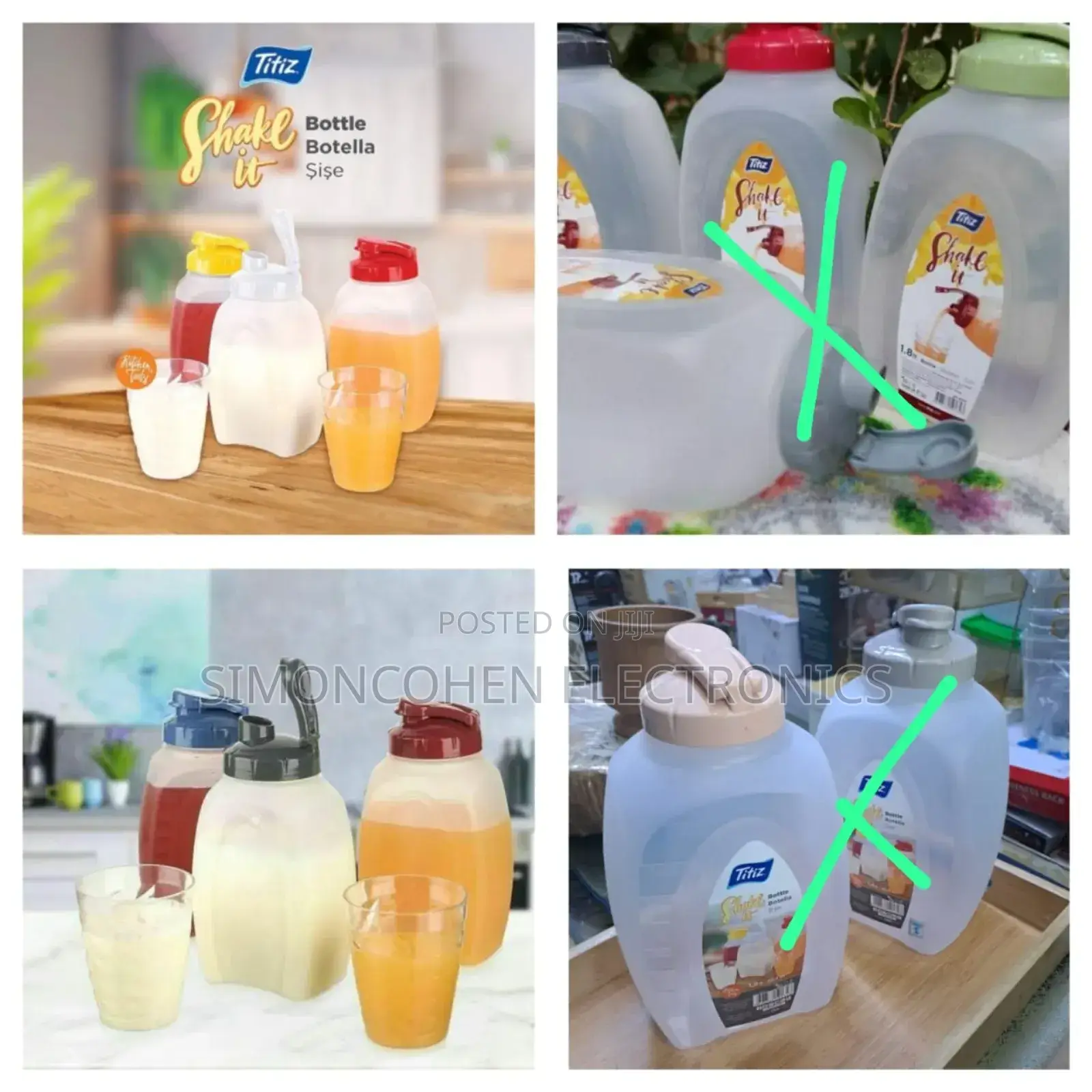Fridge Beverage Bottles