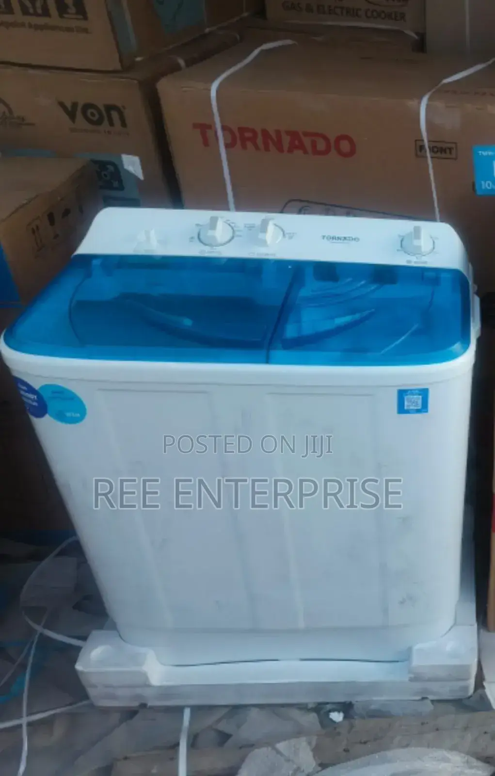 Twin Tub 7kgs Tornado Washing Machine