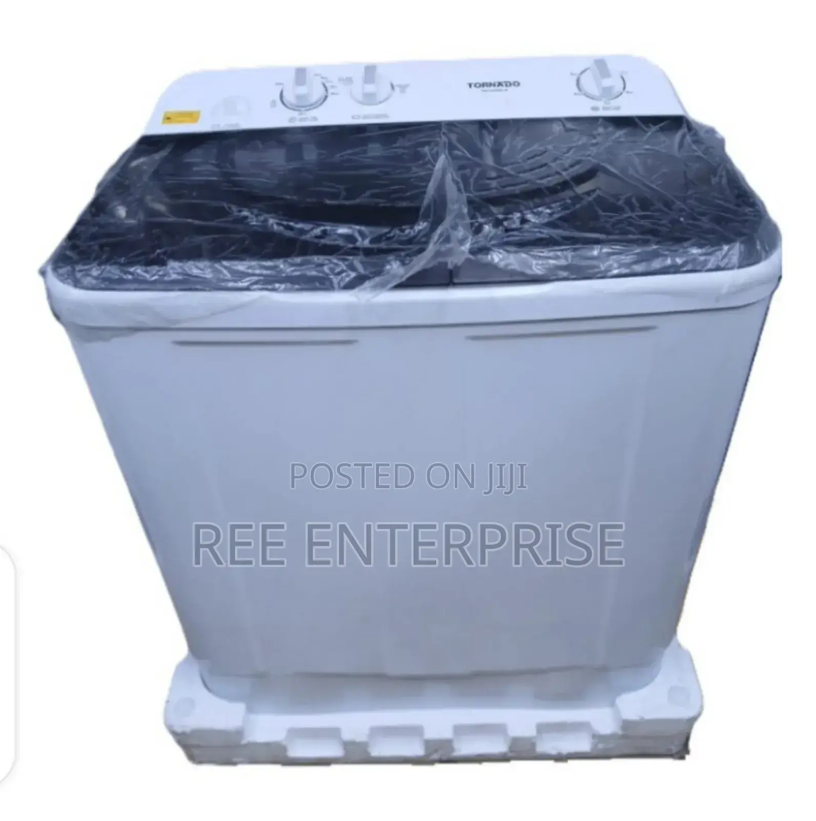 Efficient 
10kgs Tornado Twin Tub Washing Machine