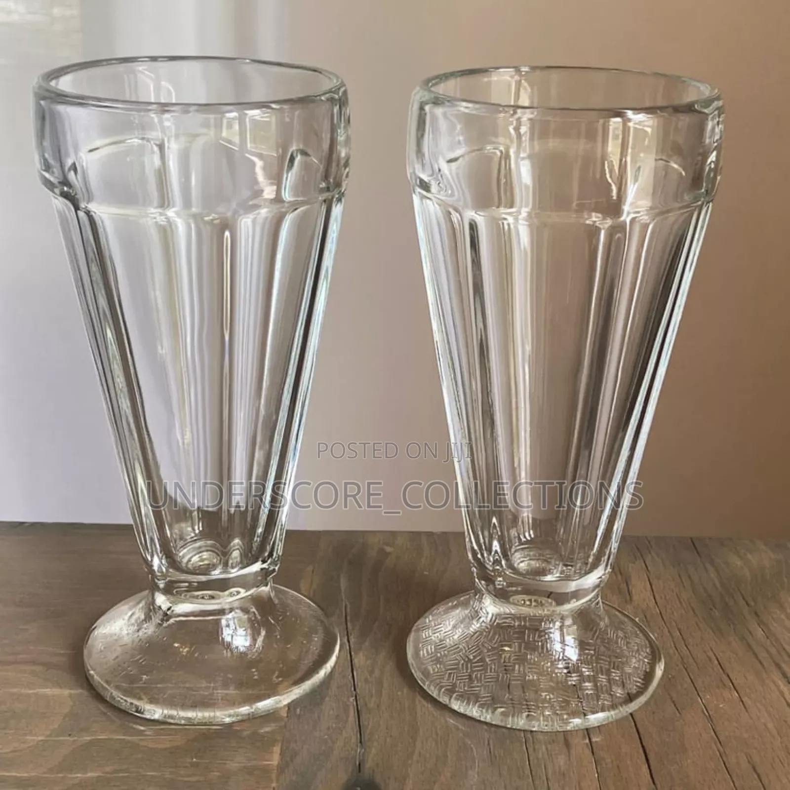 *Vintage Retro Style Milkshake Sundae Glass