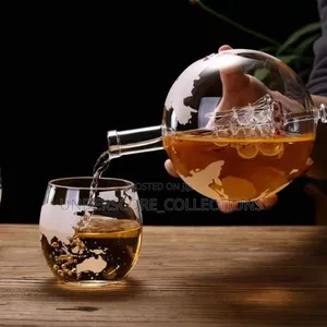 *Globe Whiskey Decanter Set.*