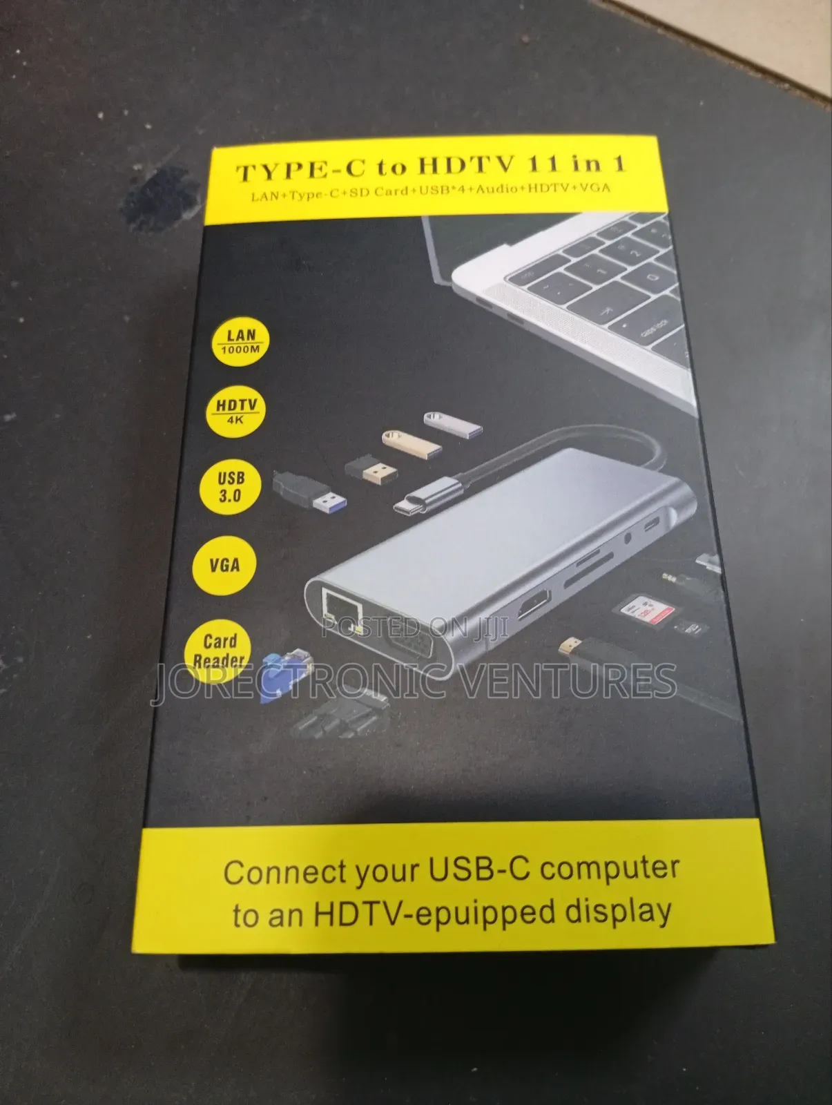 Type C To Hdmi /Hdtv 11 In 1 Adapter