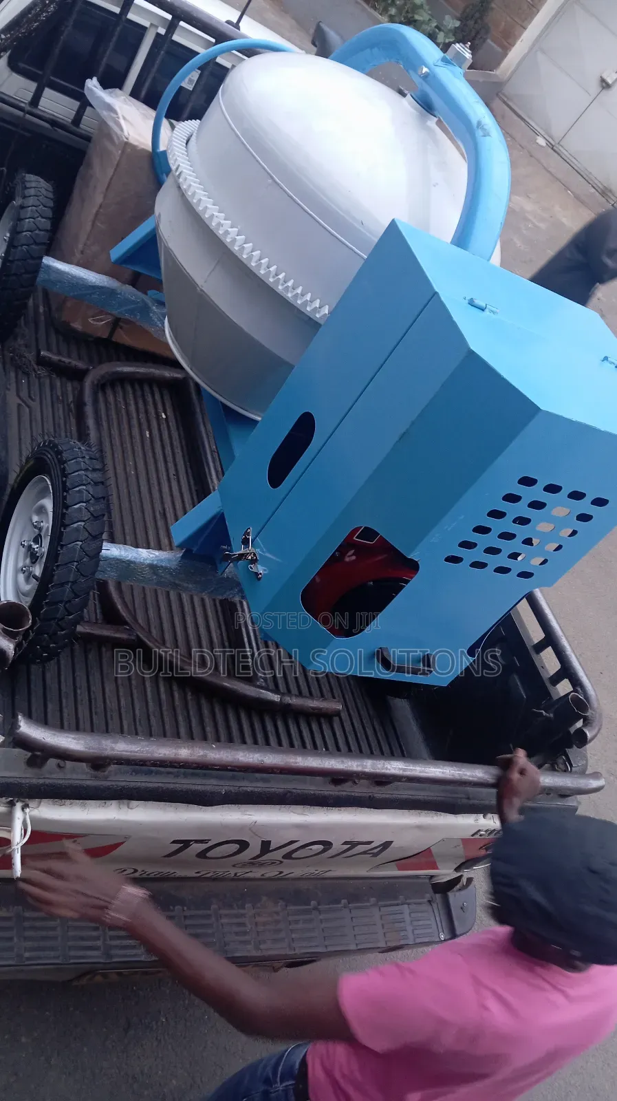 400 LTRS - Hydraulic Aico Concrete Mixer