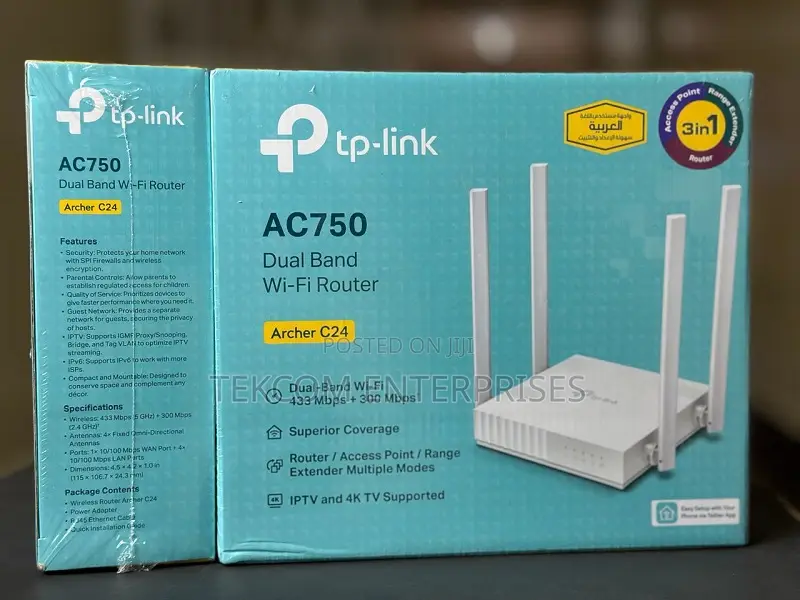 Archer C24/Tp-Link Archer C24–Ac750 Dual-Band Wi-Fi Router
