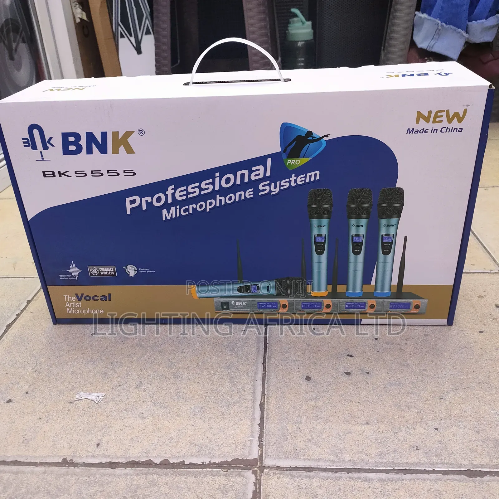 4 Mic Wireless Quality BNK Microphone