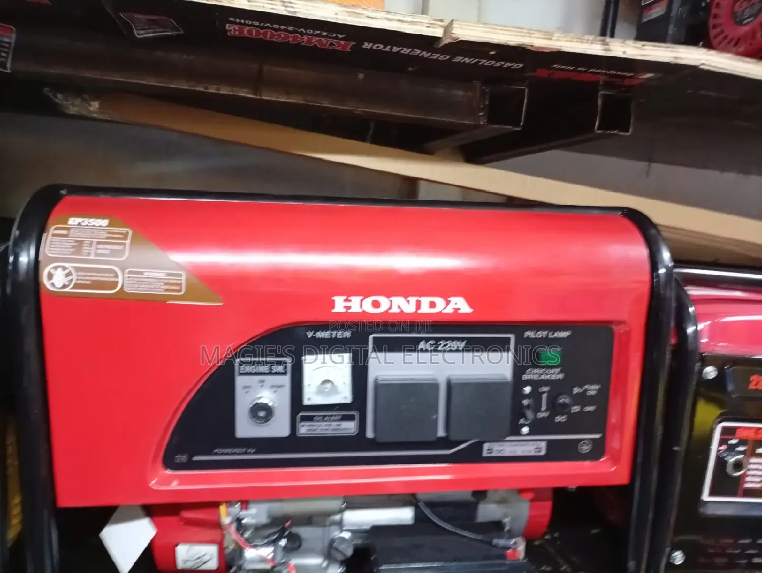 Top Guarantee 3.5kva Honda Petrol Generator Keystart