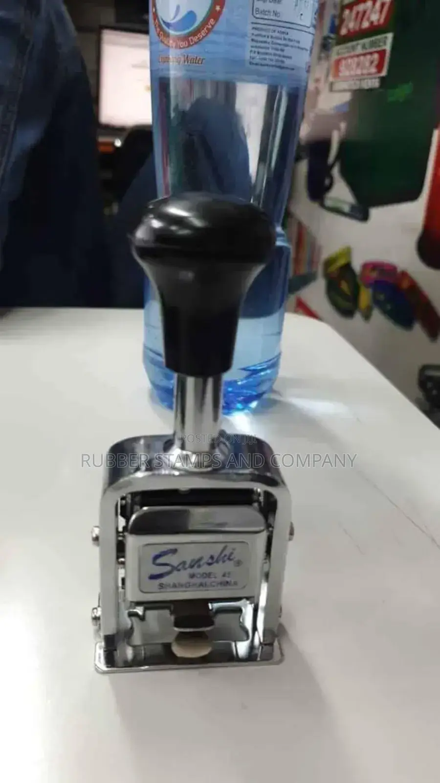 Automatic Numbering Machine Self Inking Rubber Stamp