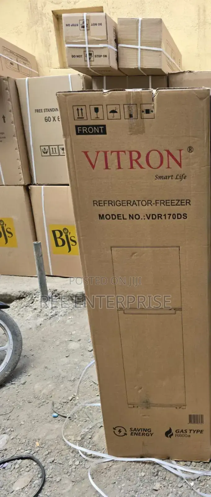 Vdr170ds 170 Liters Double Door Fridge Vitron